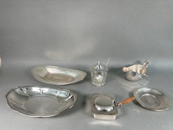 Collection Of Vintage Silver Plate