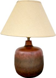 A Vintage Mid Century Table Lamp By Lotte And Gunnar Bostlund, C. 1960'S - Replacement Shade.