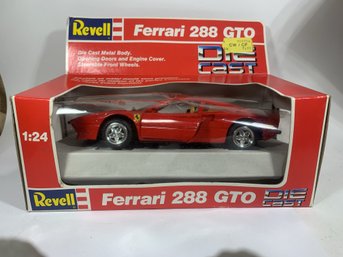 Lead, Iron Or Plastic Vintage Soldier Or Model Revell Ferrari 288 GTO Die Cast Car