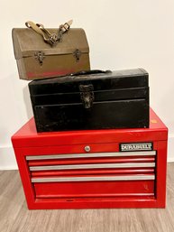 Tool Boxes And Organizers - Includes Contents!