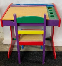 Kids Classic Desk And Chair