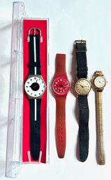 4 Watches: Metropolitain Museum Of Art Rohde, Swatch, Tourneau & Rensen