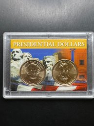 Presidential Dollars Martin Van Buren, William Henry Harrison