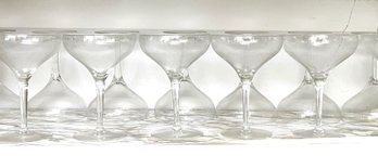 A Set Of 15 Antique Crystal Cocktail Glasses