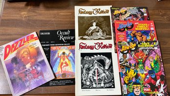 Alter Ego, Fantasy Review, Occult Review & Dazzler Magazines ~ 6 Magazines ~