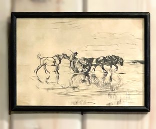 Signed Etching By Edmund Blampied- 1925