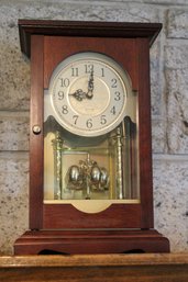 Martell Cognac House Of Seagram Quartz Mantle Clock