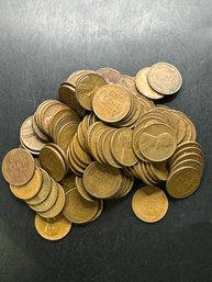 100 Wheat Pennies