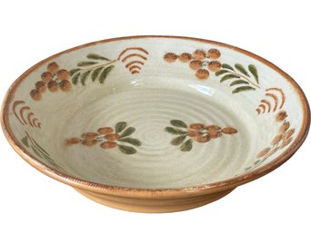 Williams Sonoma 14' Serving Bowl/Platter With Olive Motif