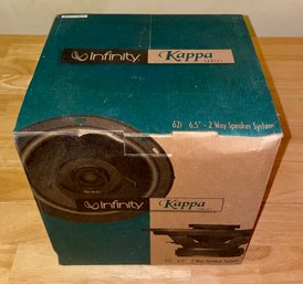 New In Box Infinity Kappa Series 62i - 6.5 Inch Two Way Speaker System