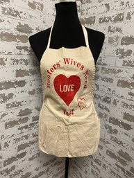 Vintage Roofers Wives Need Love Too Work Apron