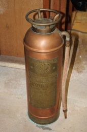 Vintage Elkhart Brass  Mfg. Co. 2.5 Gallon Fire Extinguisher