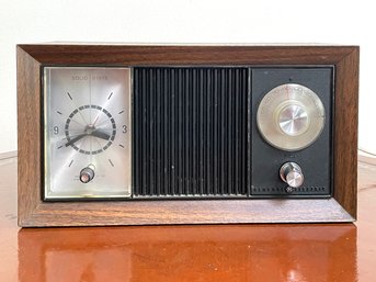 A Vintage GE Clock Radio