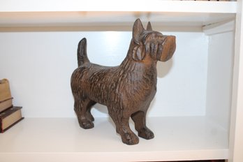 Antique Cast Iron Scottie Dog Doorstop