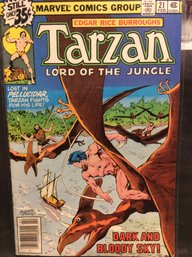 Fwbruary 1979 Marvel Comics Tarzan Lord Of The Jungle #21 - M