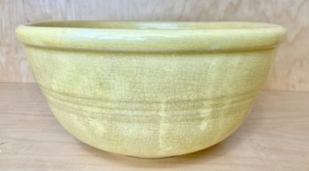 Yellow Ware Mixing Bowl, Seville, USA