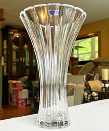 A Modern Waterford Crystal Vase - 'Marquis'