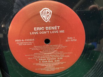The Brothers. Eric Benet. Love Don't Love Me On Promo 2001 Warner Bros. Records.