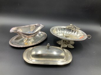 Silver Plate Serving Pieces