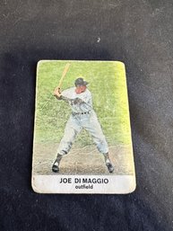 1961 Golden Press Joe DiMaggio Card