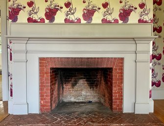 A Wood Mantel/ Surround