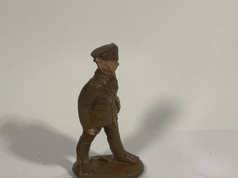 Lead, Iron Or Plastic Vintage Soldier Or Model