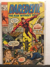 March 1971 Marvel Comics Daredevil The Man Without Fear #74 - M