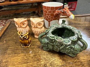 Owls, Giraffes And Elephants, Oh My!