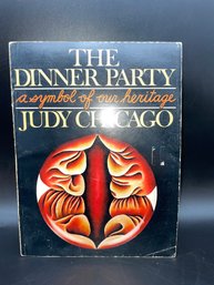 ' The Dinner Party ' Paperback Book By Artist Judy Chicago.