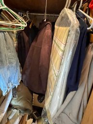LARGE LOT OF MENS OUTDOOR JACKETS AND SUITS