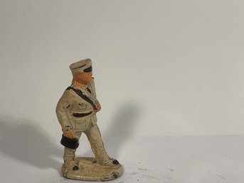 Lead, Iron Or Plastic Vintage Soldier Or Model