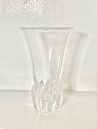 Vintage Steuben George Thompson Lotus Glass Vase