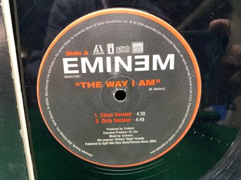 Eminem. 'The Way I Am' On 2000 Interscope Records.