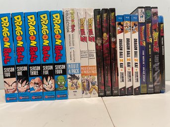 Dragon Z Ball. Collection Of DVD's. Many Are Sealed.
