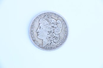 1882 Silver Morgan Dollar Coin