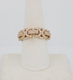 Unique 14k Yellow Gold Ring