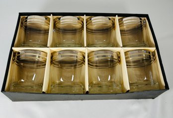 Set Of 8 Tiffinware English Rocks Glasses