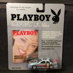 1999 Playboy Playmate Of The Month Car Series Die Cast Car New In Package  Neferteri Shepherd - L