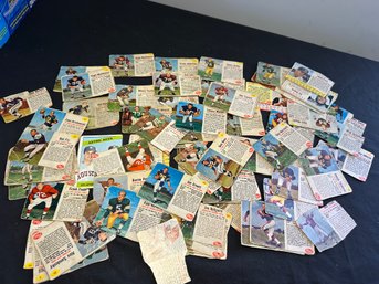 1960s Post Cereal Sports Cards