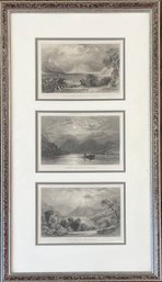 Trio Collage Frame- Antique Prints Of Ullswater, England