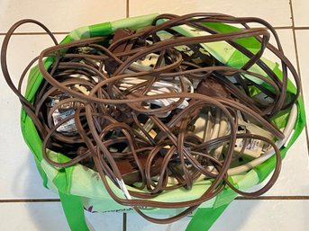 Bag Of Extension Cords & Power Strips