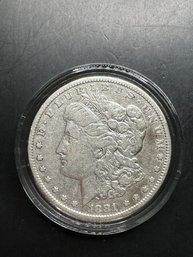 1881 Morgan Silver Dollar