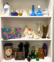 Collection Of Vintage Collectible Avon Bottles Group 1