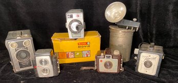 Vintage Kodak Brownie Camera Set And More