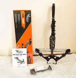 Wildgame Innovations, Elude Camouflage XB380 Compound Crossbow With 4X 32mm Multi- Reticle Scope