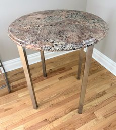 Bistro Table With Stone Top
