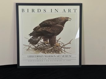 Leigh Yawkey Woodson Art Museum 'Birds In Art' Poster In Frame