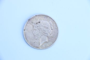 1923 Silver Peace Dollar Coin