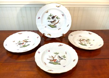 Herend Porcelain Rothschild Soup Plates (4 Pcs)