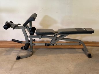 A Cushioned Adjustable Weight Bench By PowerHouse